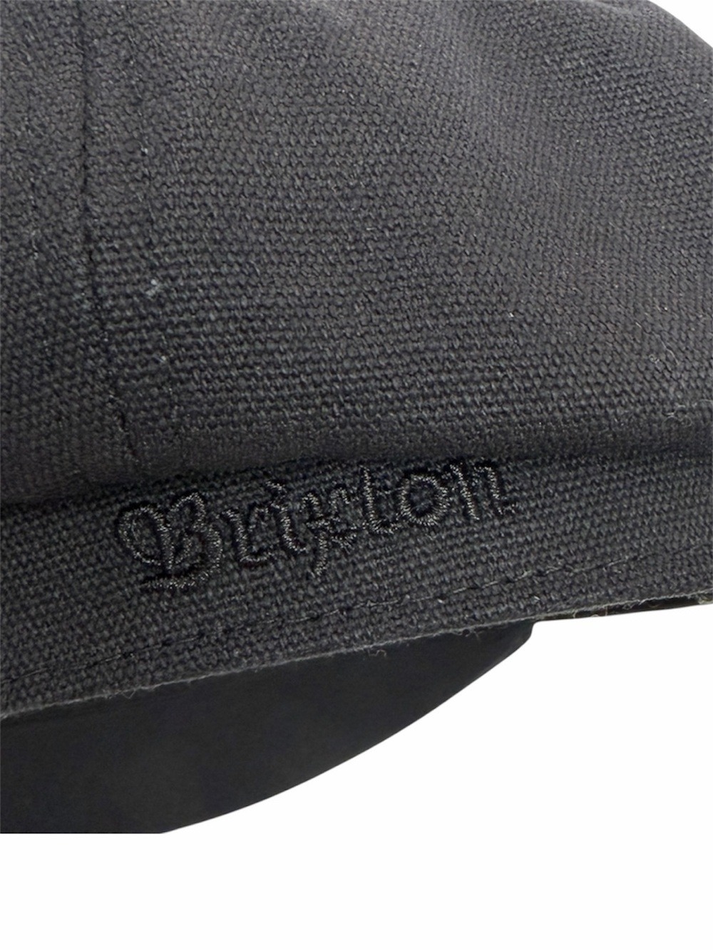 Brixton Montreal Black Cotton Canvas Fisherman Newsboy Cap Hat Men's Size XS - Picture 6 of 9